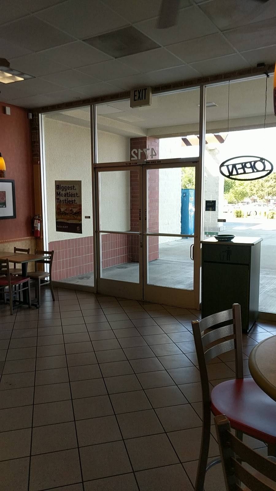 Subway | restaurant | 4712 Manzanita Ave, Carmichael, CA 95608, USA | 9164877701 OR +1 916-487-7701