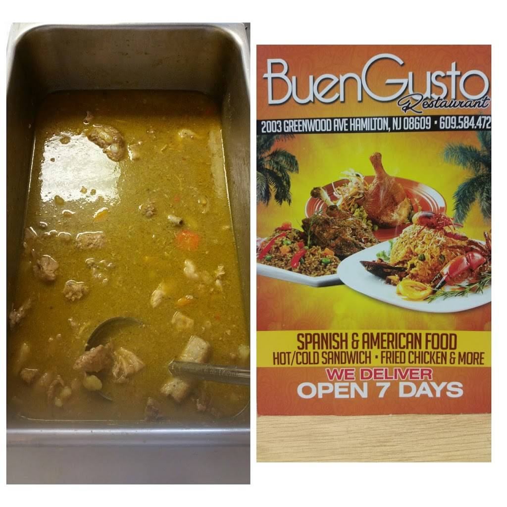 BuenGusto Restaurant | restaurant | 2003 Greenwood Ave, Hamilton Township, NJ 08609, USA | 6095844722 OR +1 609-584-4722