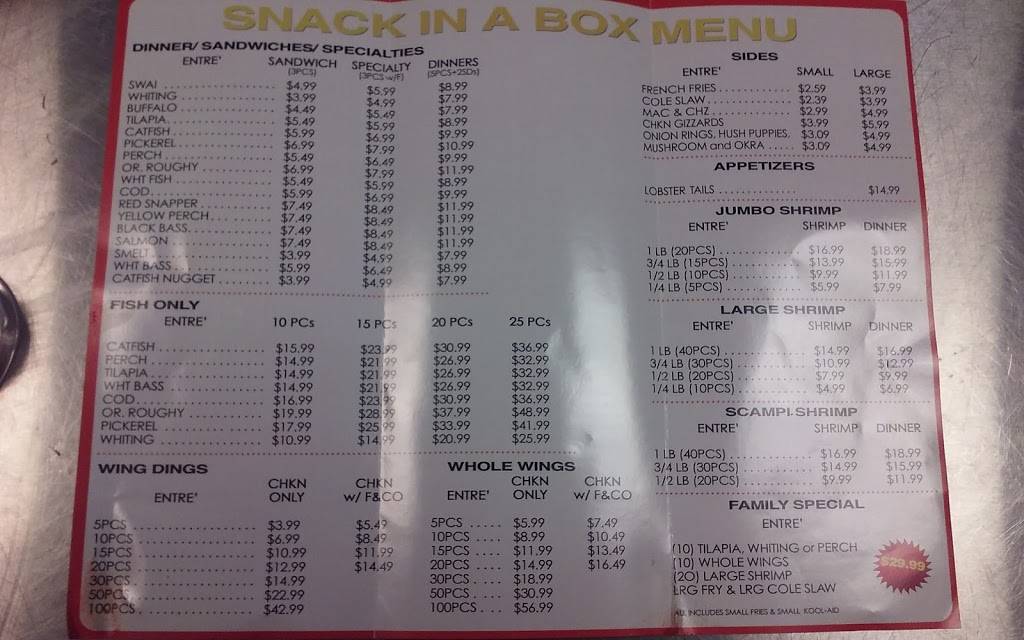 Snack In A Box | restaurant | 3526 Michigan Ave, Detroit, MI 48216, USA | 3132858171 OR +1 313-285-8171