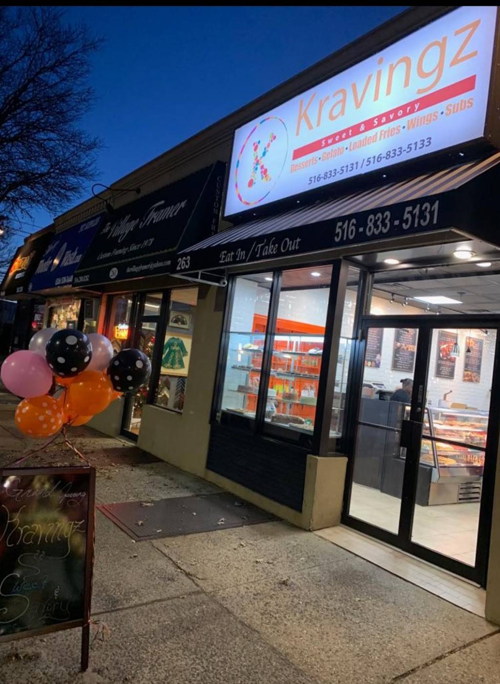 Kravingz | restaurant | 263 Nassau Blvd S, Garden City South, NY 11530, USA | 5168335131 OR +1 516-833-5131