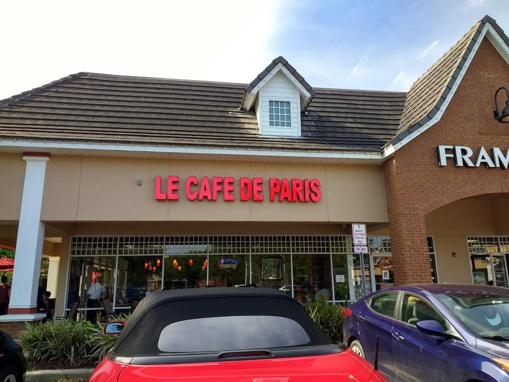 Le Cafe De Paris | cafe | 5170 Dr Phillips Blvd, Orlando, FL 32819, USA | 4072932326 OR +1 407-293-2326