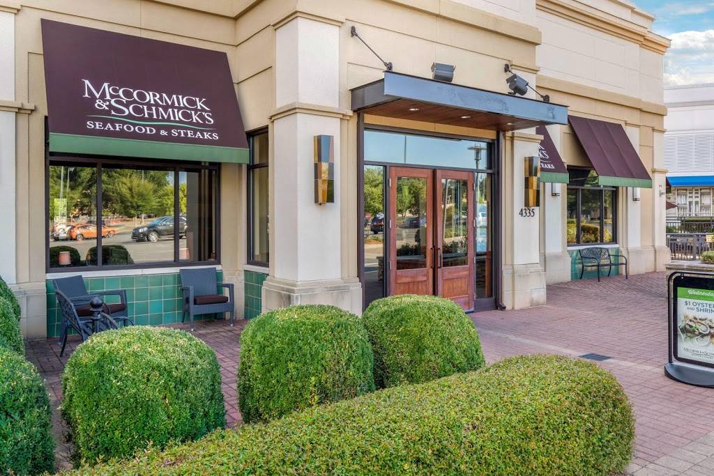 McCormick & Schmicks Seafood & Steaks | restaurant | 4335 Barclay Downs Dr, Charlotte, NC 28209, USA | 7044425522 OR +1 704-442-5522
