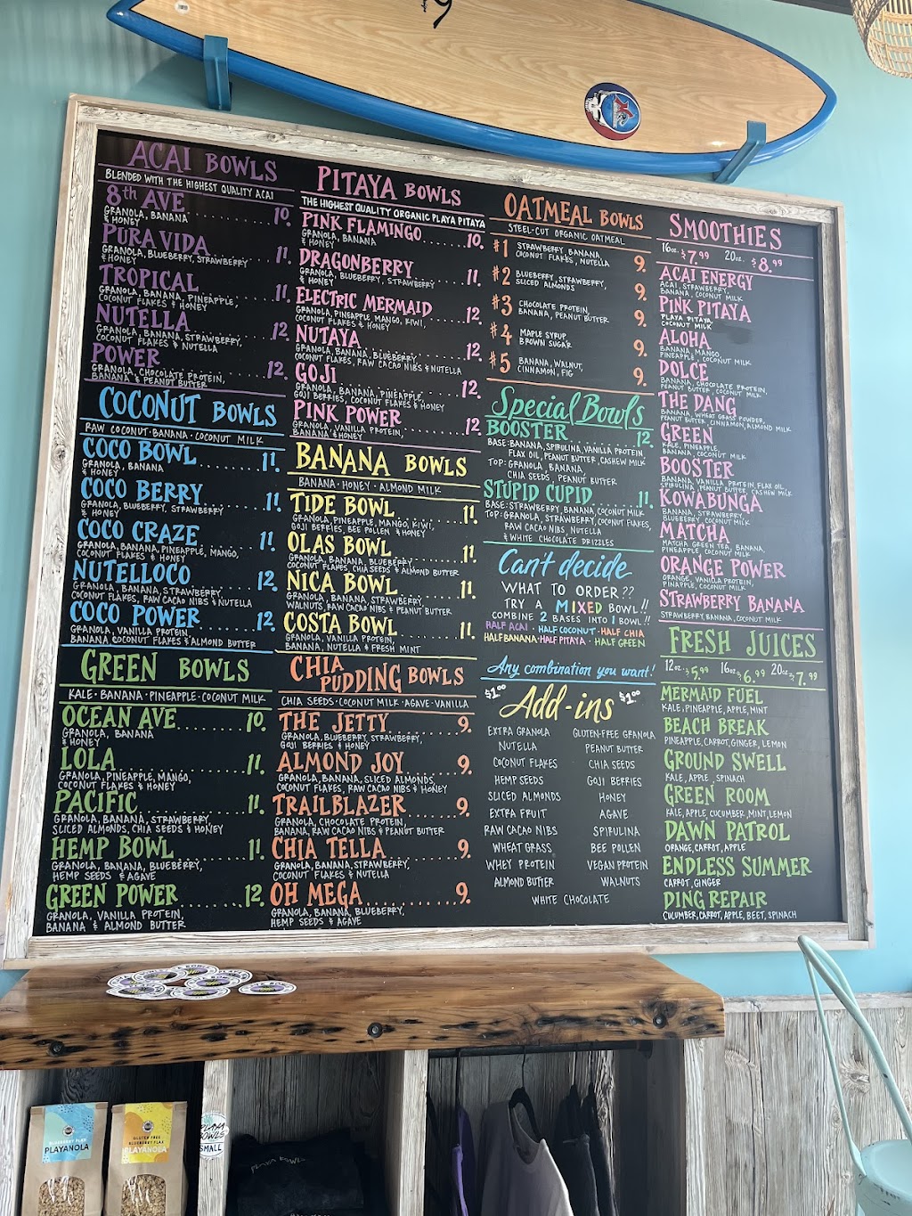 Playa Bowls | restaurant | 5601 Magazine St Suite A, New Orleans, LA 70115, USA | 5044592540 OR +1 504-459-2540