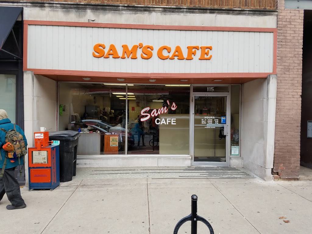 Sams Cafe | restaurant | 115 N Walnut St, Champaign, IL 61820, USA | 2173527102 OR +1 217-352-7102