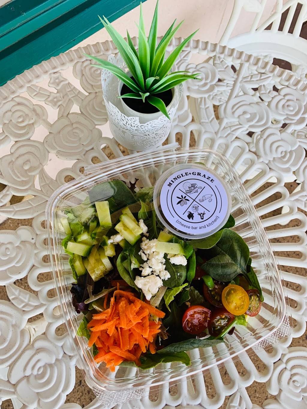 Mingle + Graze | restaurant | 48 S San Marcos Pl, Chandler, AZ 85225, USA | 4807262264 OR +1 480-726-2264