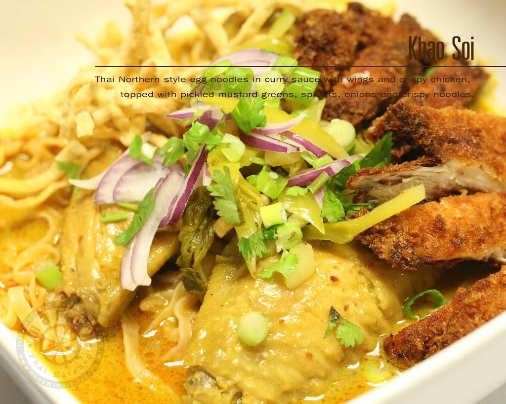 Manow Thai Kitchen | restaurant | 1138 Beacon St, Newton, MA 02461, USA | 6172442858 OR +1 617-244-2858