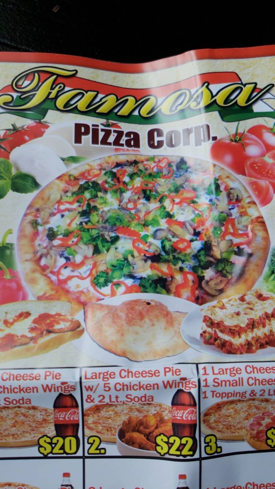 Famosa Pizza | restaurant | 621 E 187th St, Bronx, NY 10458, USA | 9176881312 OR +1 917-688-1312