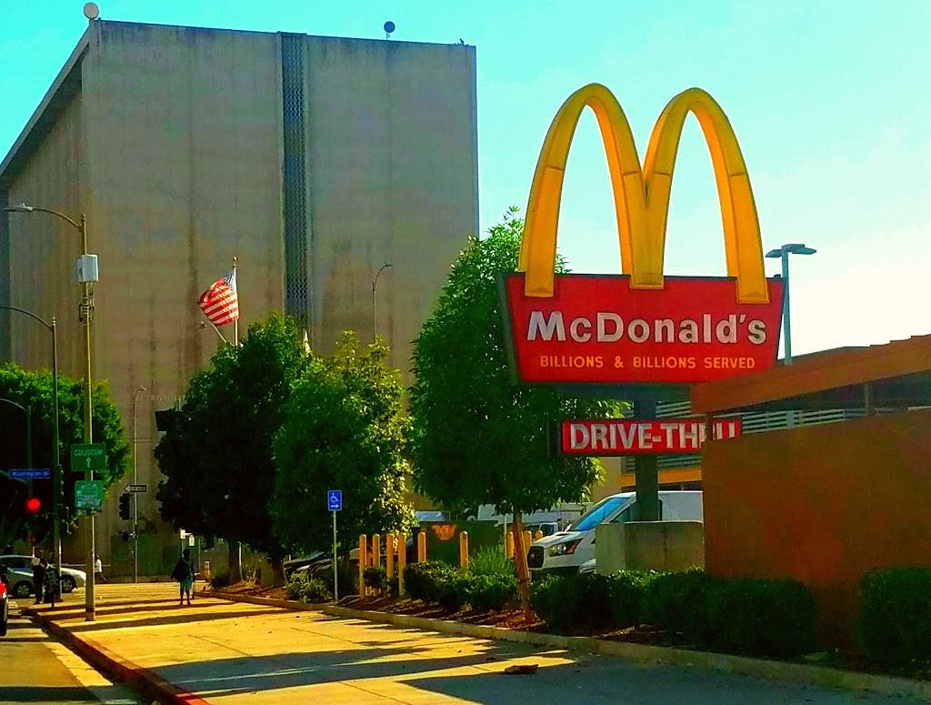 McDonalds | cafe | 1311 W Washington Blvd, Los Angeles, CA 90006, USA | 2137497221 OR +1 213-749-7221