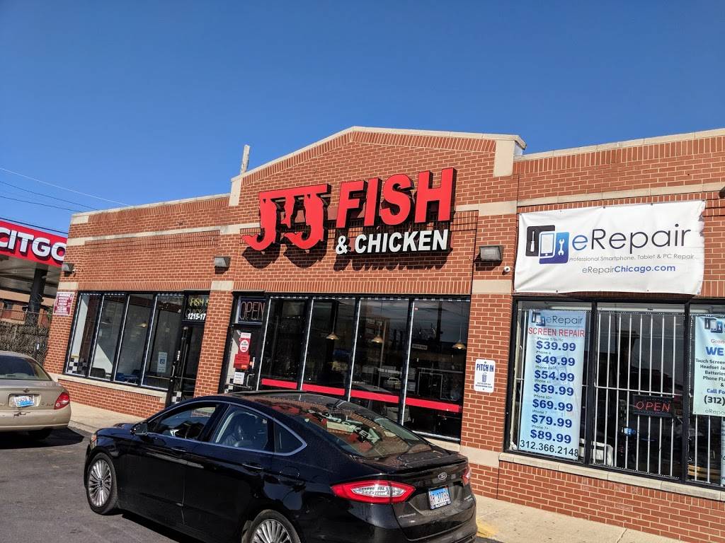 JJ Fish & Chicken | restaurant | 1215 South Ashland Avenue, Chicago, IL 60608, USA | 3122436199 OR +1 312-243-6199