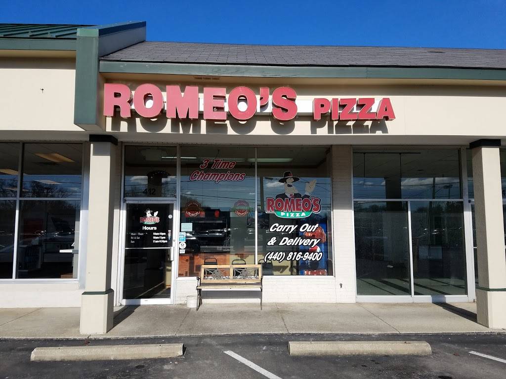 Romeos Pizza | restaurant | 412 W Bagley Rd, Berea, OH 44017, USA | 4408169400 OR +1 440-816-9400
