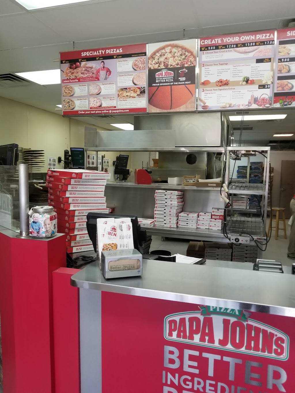 Papa Johns Pizza | restaurant | 4994 W Atlantic Blvd, Margate, FL 33063, USA | 9549777277 OR +1 954-977-7277