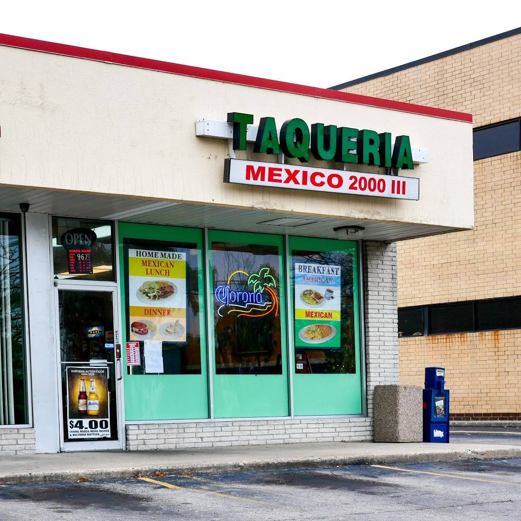Taqueria Mexico 2000 #3 | restaurant | 967 1/2 Elmhurst Rd, Des Plaines, IL 60016, USA | 8472901725 OR +1 847-290-1725