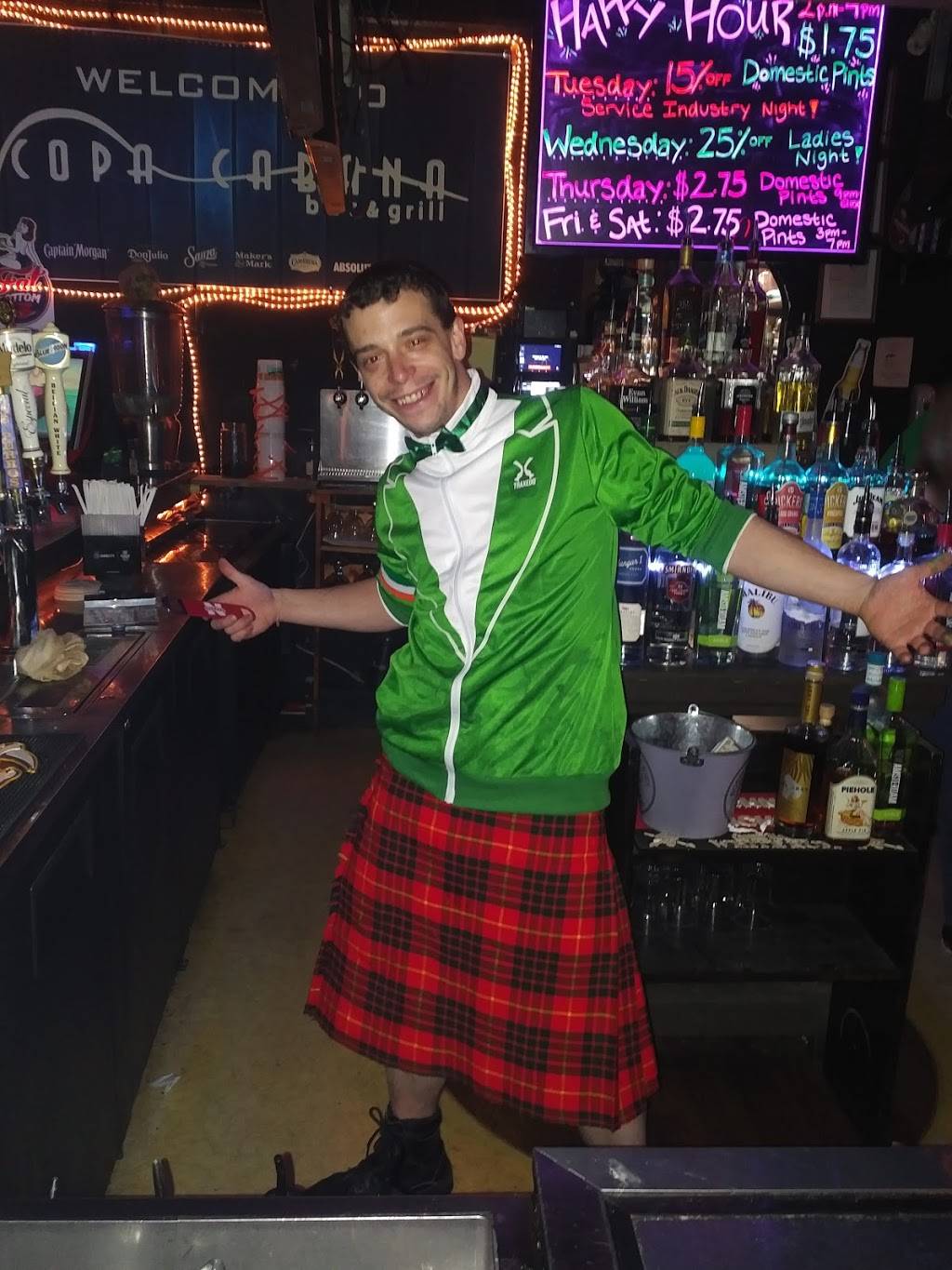 Copa Cabana Bar and Grill | restaurant | 6410 Charlotte Pike #112, Nashville, TN 37209, USA | 6154543370 OR +1 615-454-3370