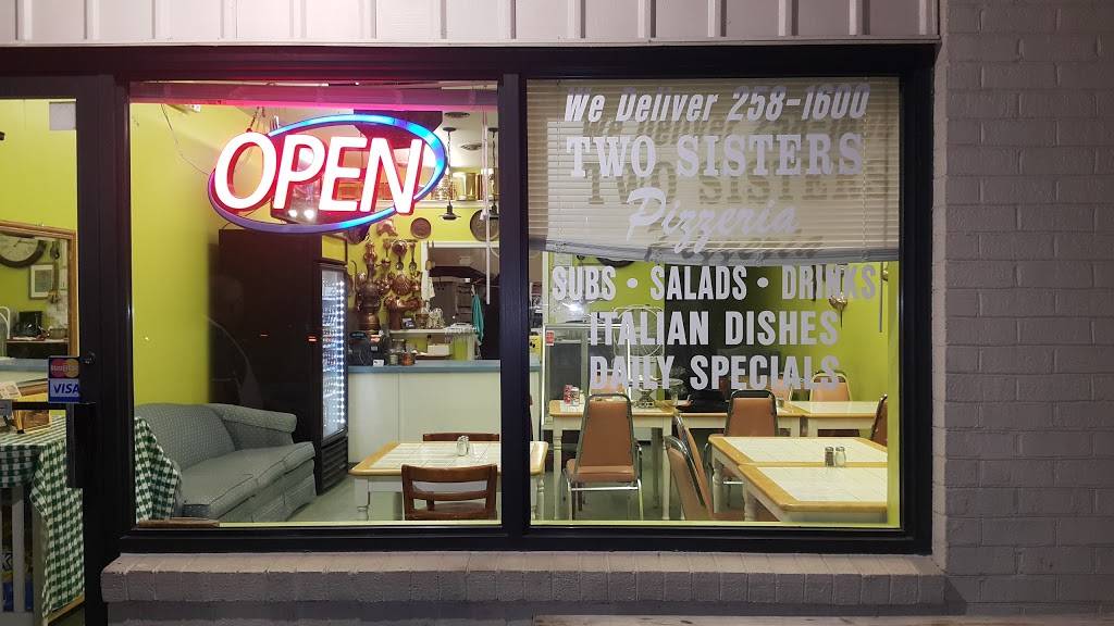 Two Sisters Pizzeria | restaurant | 4506 John Tyler Hwy, Williamsburg, VA 23185, USA | 7572581600 OR +1 757-258-1600