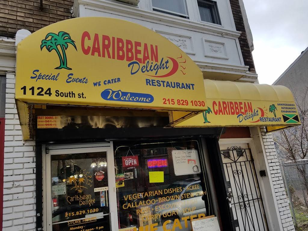 Caribbean Delight | restaurant | 1124 South St, Philadelphia, PA 19147, USA | 2158291030 OR +1 215-829-1030