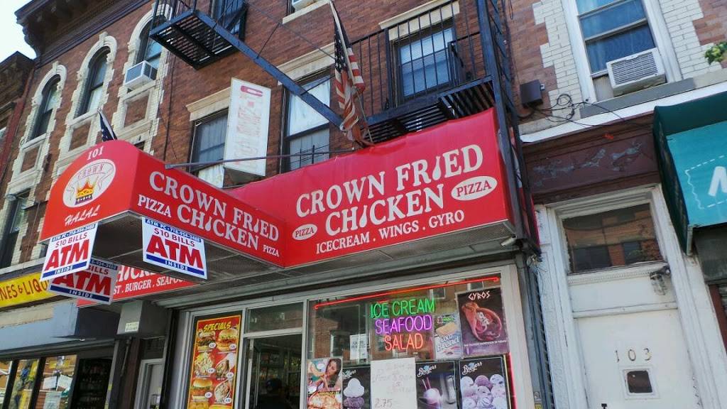 Crown Fried Chicken | restaurant | 101 Ralph Ave, Brooklyn, NY 11221, USA | 3477871967 OR +1 347-787-1967