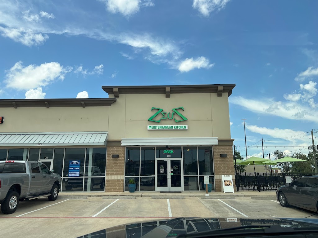 Zeus Mediterranean Kitchen | restaurant | 5409 Crenshaw Rd Suite #140, Pasadena, TX 77505, USA | 2817417924 OR +1 281-741-7924