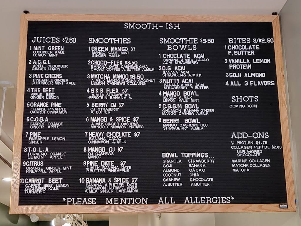 Smooth-Ish | restaurant | 7415 Madison St, Forest Park, IL 60130, USA | 7083748099 OR +1 708-374-8099