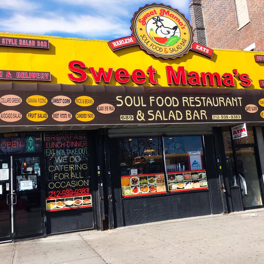 Sweet Mamas | restaurant | 689 Lenox Ave, New York, NY 10039, USA | 2129399383 OR +1 212-939-9383
