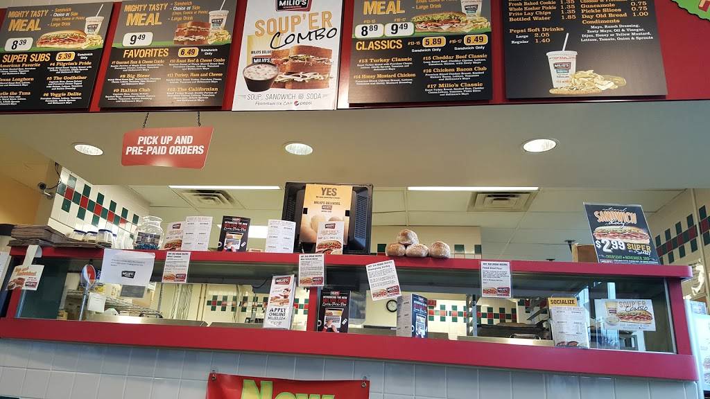 Milios Sandwiches | meal delivery | 1011 N Edge Trail, Verona, WI 53593, USA | 6088487827 OR +1 608-848-7827
