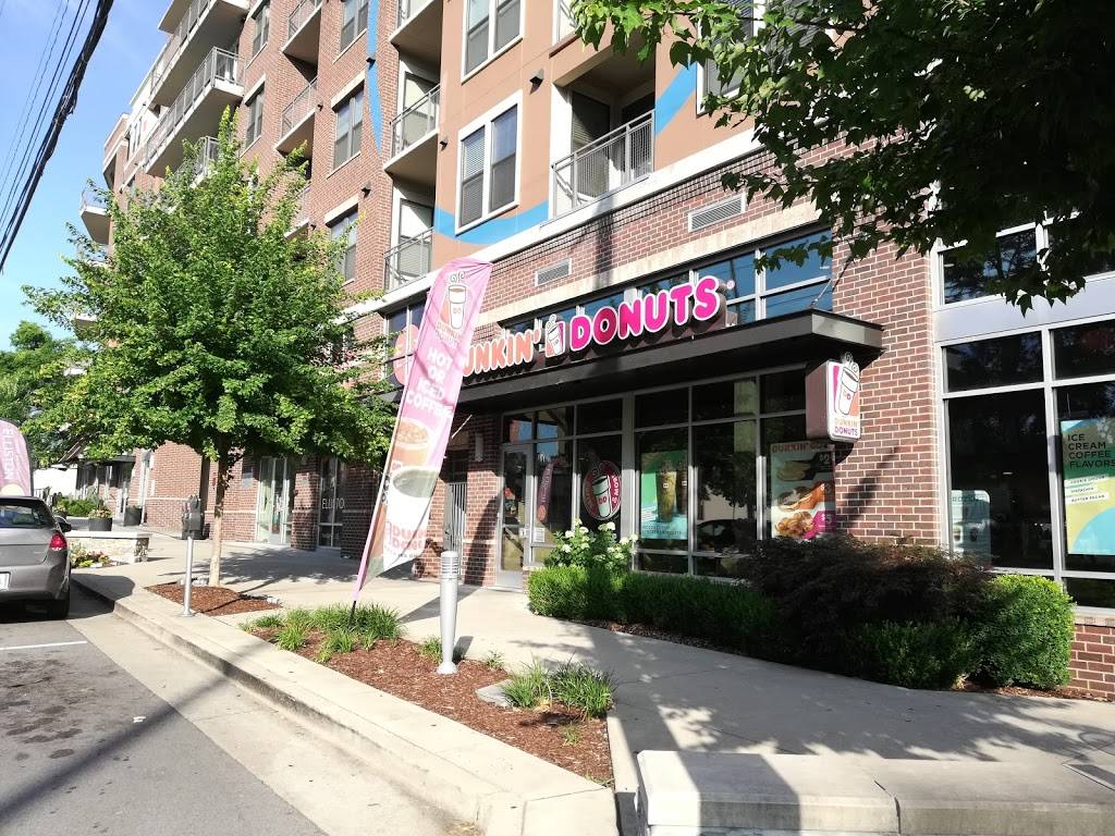Dunkin | bakery | 2310 Elliston Pl, Nashville, TN 37203, USA | 6152122484 OR +1 615-212-2484