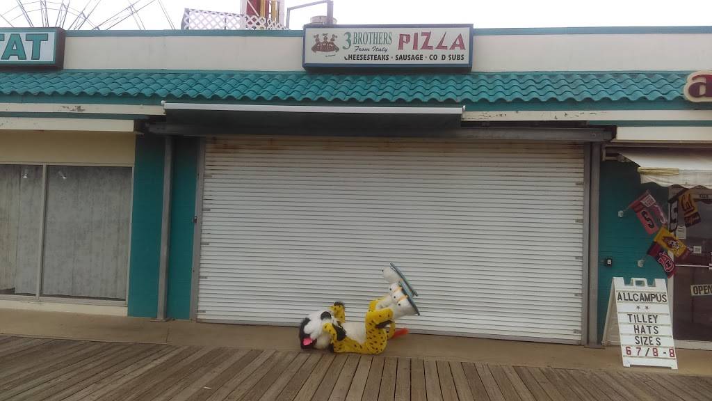 Three Brothers From Italy Pizza | restaurant | 1030 Boardwalk, Ocean City, NJ 08226, USA | 6093986767 OR +1 609-398-6767