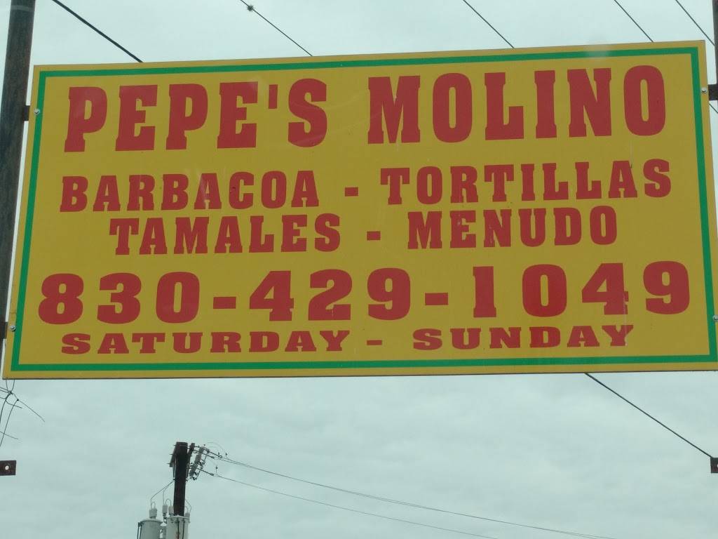 Pepes Molino | restaurant | 7857 Lantana Ln, Somerset, TX 78069, USA | 8304291049 OR +1 830-429-1049