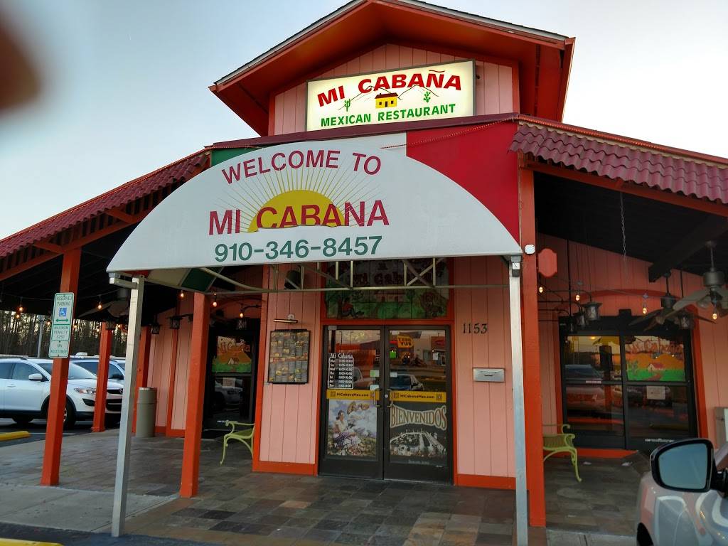 Mi Cabana Mexican Restaurant | restaurant | 1153 Western Blvd, Jacksonville, NC 28546, USA | 9103468457 OR +1 910-346-8457