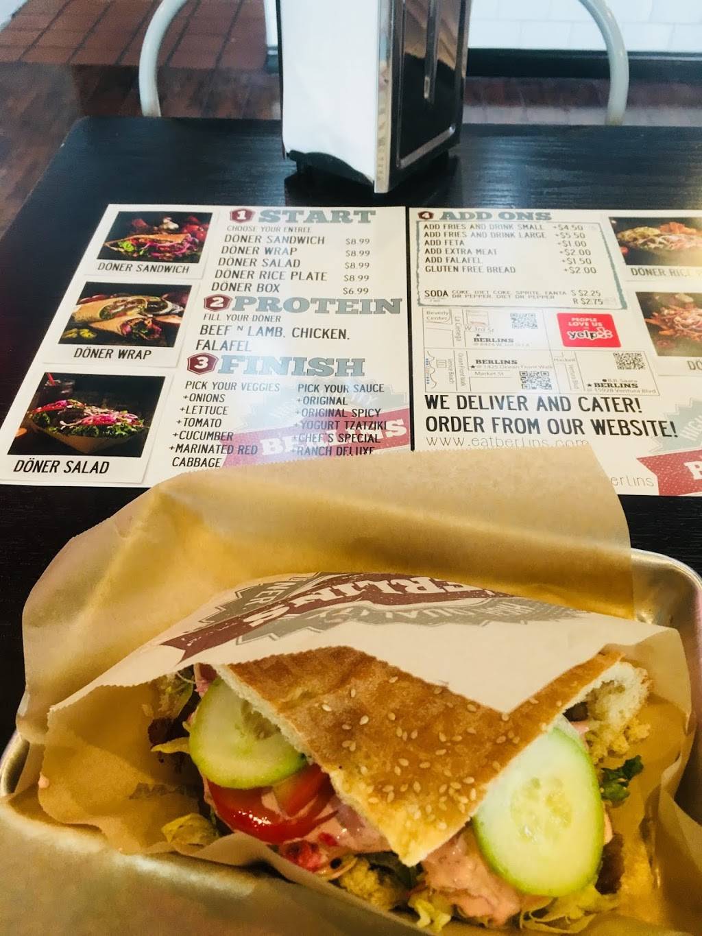 Berlins Döner Kebab | restaurant | 15928 Ventura Blvd, Encino, CA 91436, USA | 8182903170 OR +1 818-290-3170