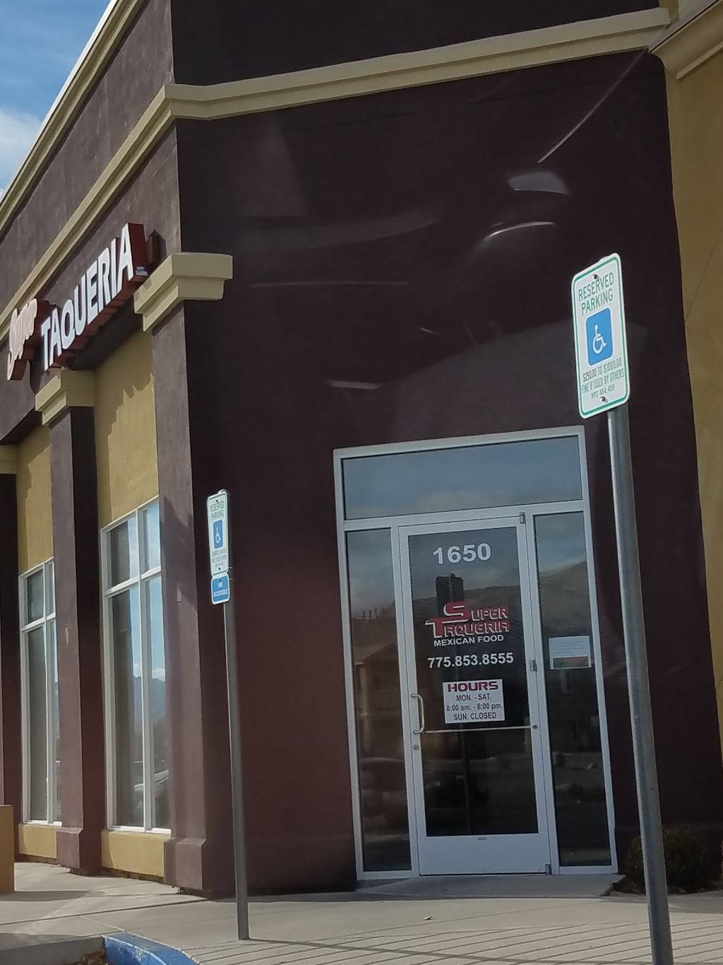 Super Taqueria Mexico | restaurant | 9333 Double R Blvd, Reno, NV 89521, USA | 7758538555 OR +1 775-853-8555
