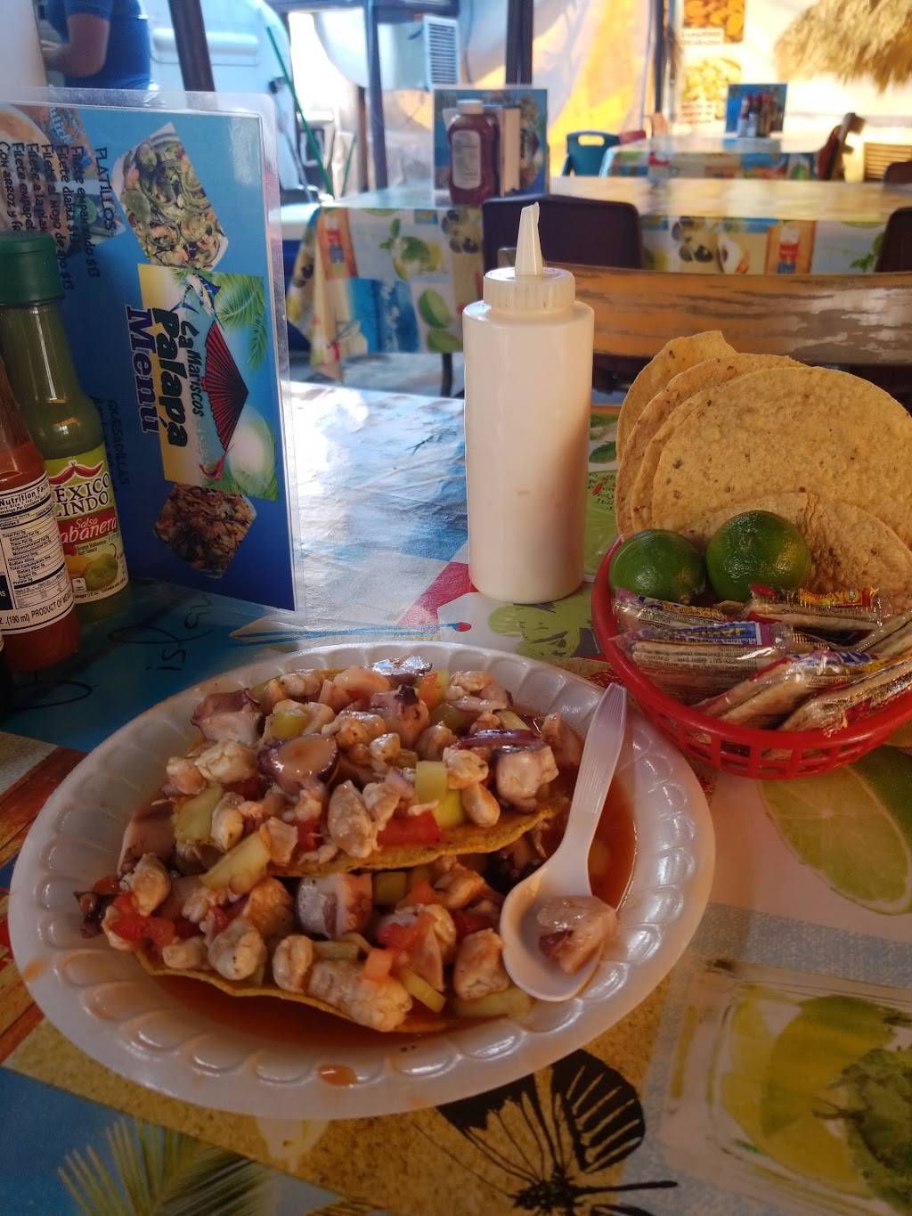 Mariscos La Palapa | restaurant | 1417 N 27th Ave, Phoenix, AZ 85009, USA | 6232970376 OR +1 623-297-0376