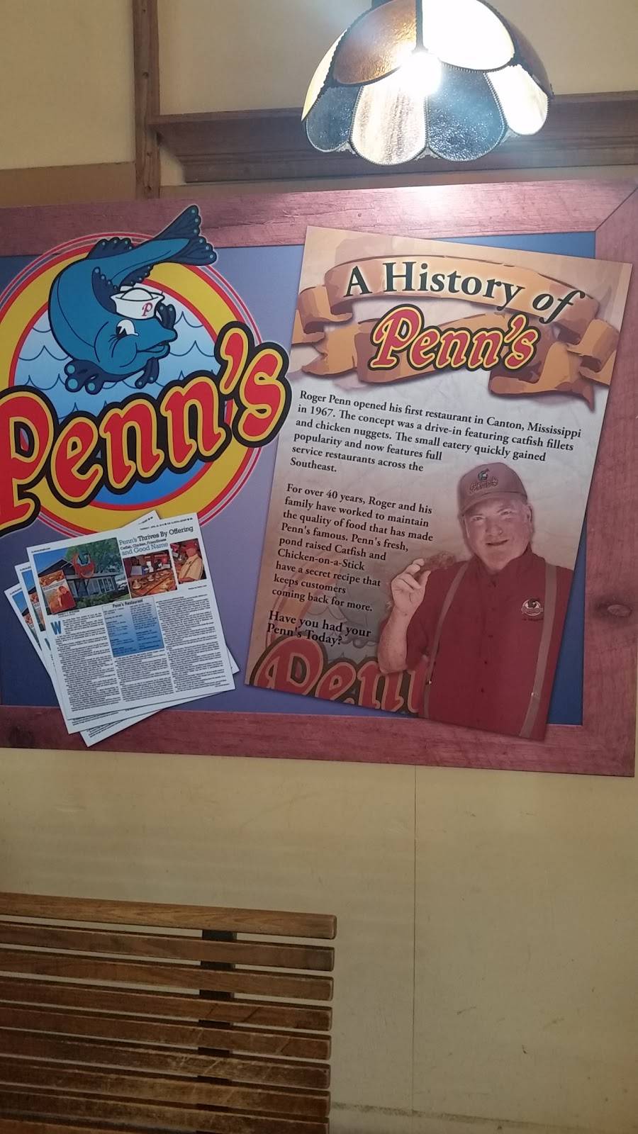 Penns Fish House Restaurant | restaurant | 613 W Government St, Brandon, MS 39042, USA | 6015911166 OR +1 601-591-1166