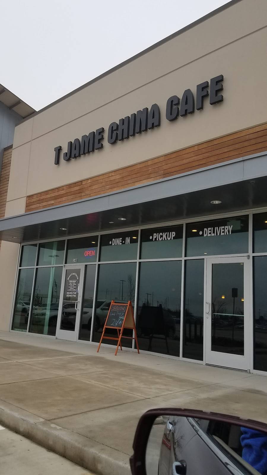 T Jame China Cafe | restaurant | 9818 Fry Rd #140, Cypress, TX 77433, USA | 8326537140 OR +1 832-653-7140