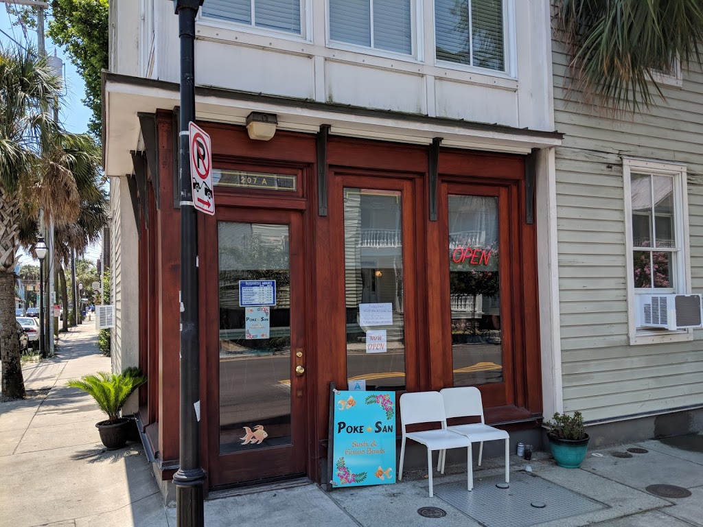 Poke-San | restaurant | 207A St Philip St, Charleston, SC 29403, USA | 8544443481 OR +1 854-444-3481