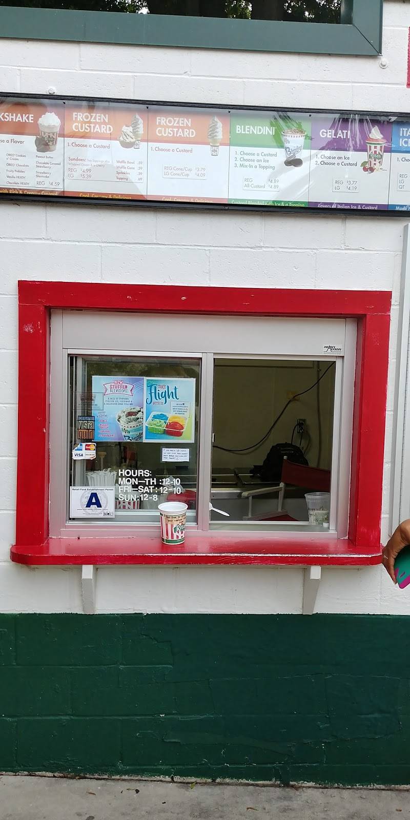 Ritas Italian Ice & Frozen Custard | restaurant | 800 Lady St, Columbia, SC 29201, USA | 8032003639 OR +1 803-200-3639