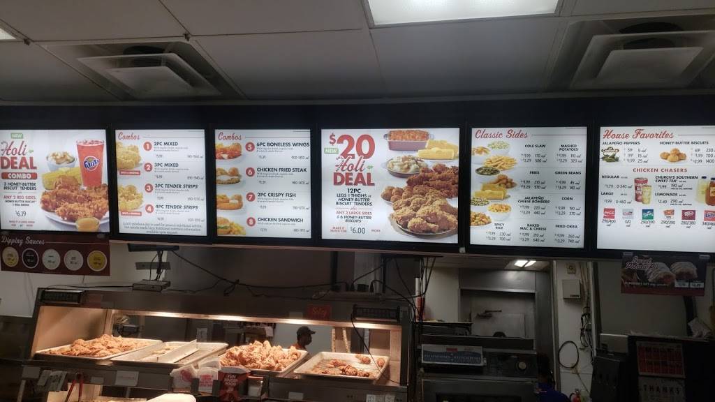 Churchs Chicken | restaurant | 327 W Northside Dr, Jackson, MS 39206, USA | 6019819821 OR +1 601-981-9821