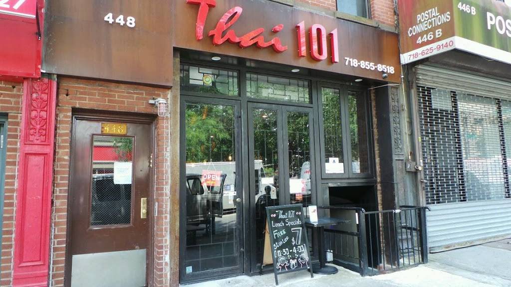 Thai 101 | restaurant | 448 Myrtle Ave, Brooklyn, NY 11205, USA | 7188554615 OR +1 718-855-4615