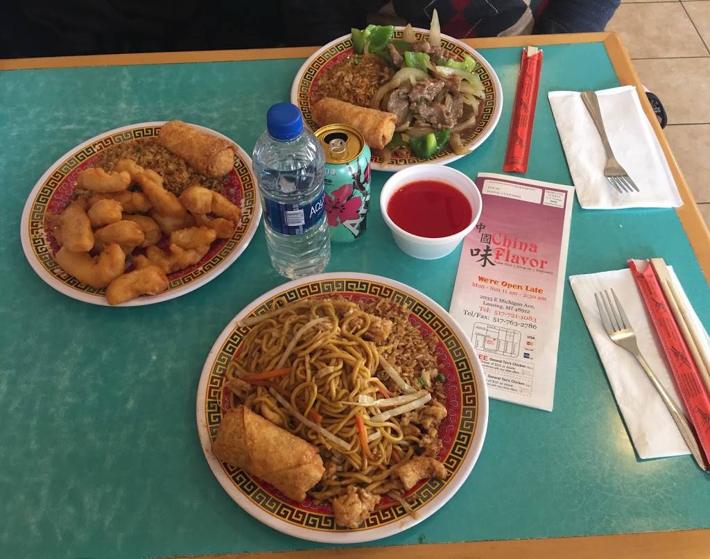 China Flavor | restaurant | 2033 E Michigan Ave, Lansing, MI 48912, USA | 5177211083 OR +1 517-721-1083