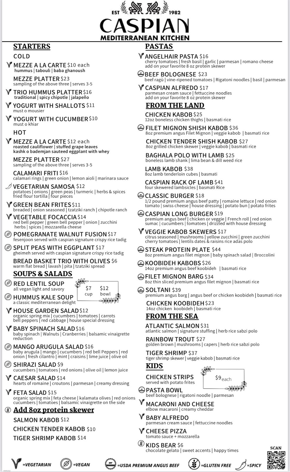 Caspian Mediterranean Kitchen | restaurant | 26772 Portola Pkwy, Foothill Ranch, CA 92610, USA | 9496518454 OR +1 949-651-8454