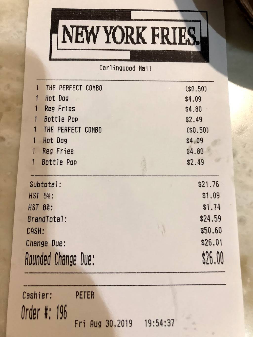 New York Fries - Carlingwood Mall | restaurant | 2121 Carling Ave Unit 725, Ottawa, ON K2A 1H2, Canada | 6137293713 OR +1 613-729-3713