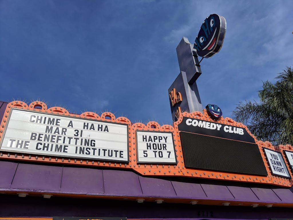 Ha Ha Comedy Club | restaurant | 4712 Lankershim Blvd, North Hollywood, CA 91602, USA | 8185084995 OR +1 818-508-4995