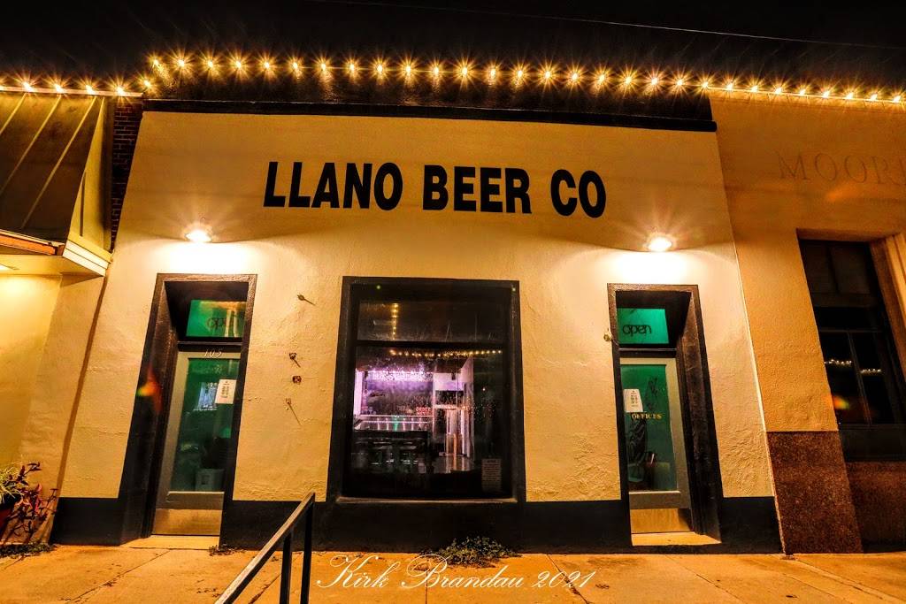 Llano Beer Company | restaurant | 105 E Main St, Llano, TX 78643, USA | 3252488780 OR +1 325-248-8780