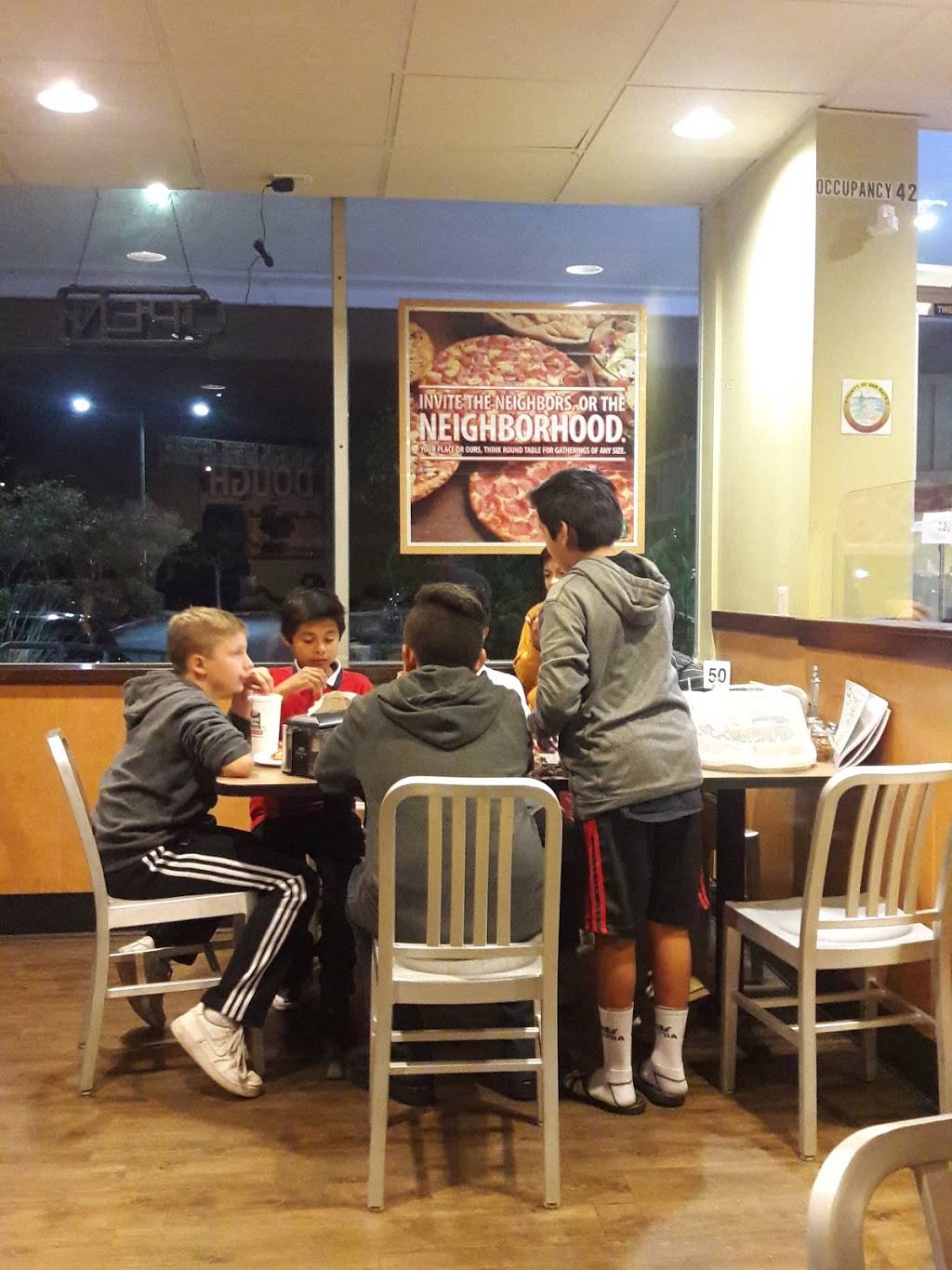 Round Table Pizza | meal delivery | 1852 S Norfolk St, San Mateo, CA 94403, USA | 6503410600 OR +1 650-341-0600