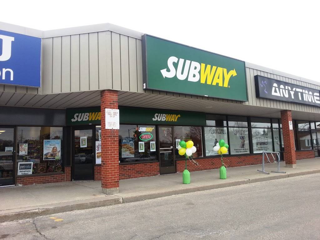 Subway | meal takeaway | 720 Westmount Rd E, Kitchener, ON N2E 2M6, Canada | 5195782772 OR +1 519-578-2772