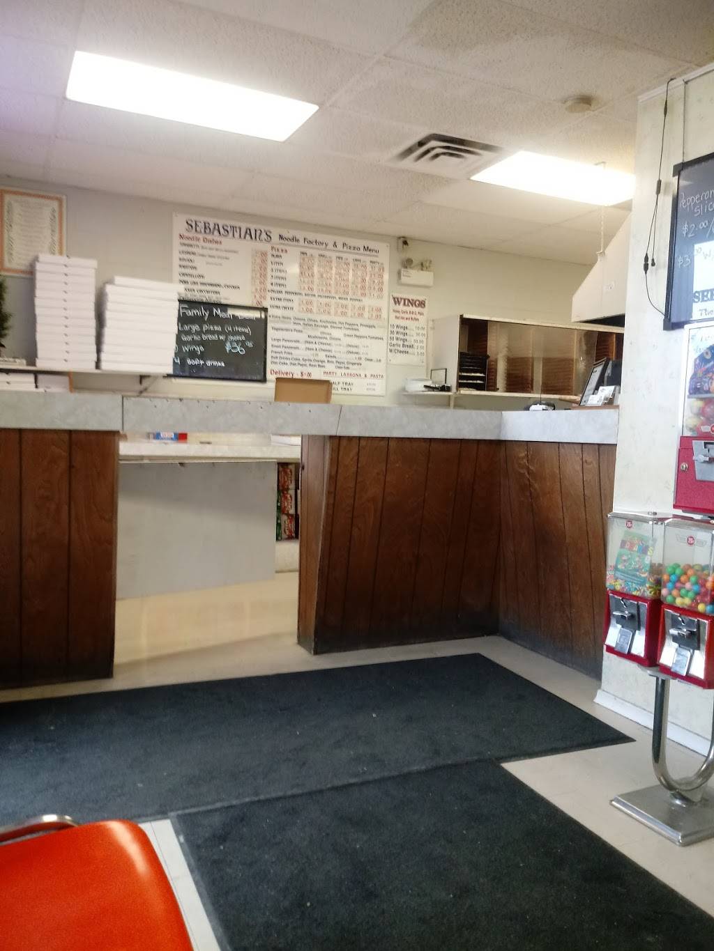 Sebastians Pizza & Noodle Factory | restaurant | 323 Norwich Ave, Woodstock, ON N4S 3W1, Canada | 5195395664 OR +1 519-539-5664