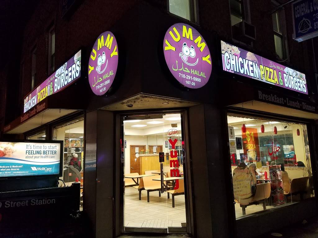 Yummy Fried Chicken & Pizza | restaurant | 167-20 Hillside Avenue, Jamaica, NY 11432, USA | 7182915900 OR +1 718-291-5900