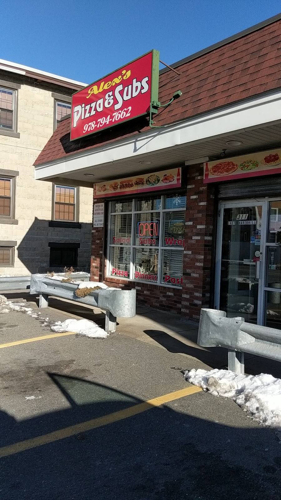 Alexs House of Pizza & Subs | meal delivery | 311 E Haverhill St, Lawrence, MA 01841, USA | 9787947662 OR +1 978-794-7662