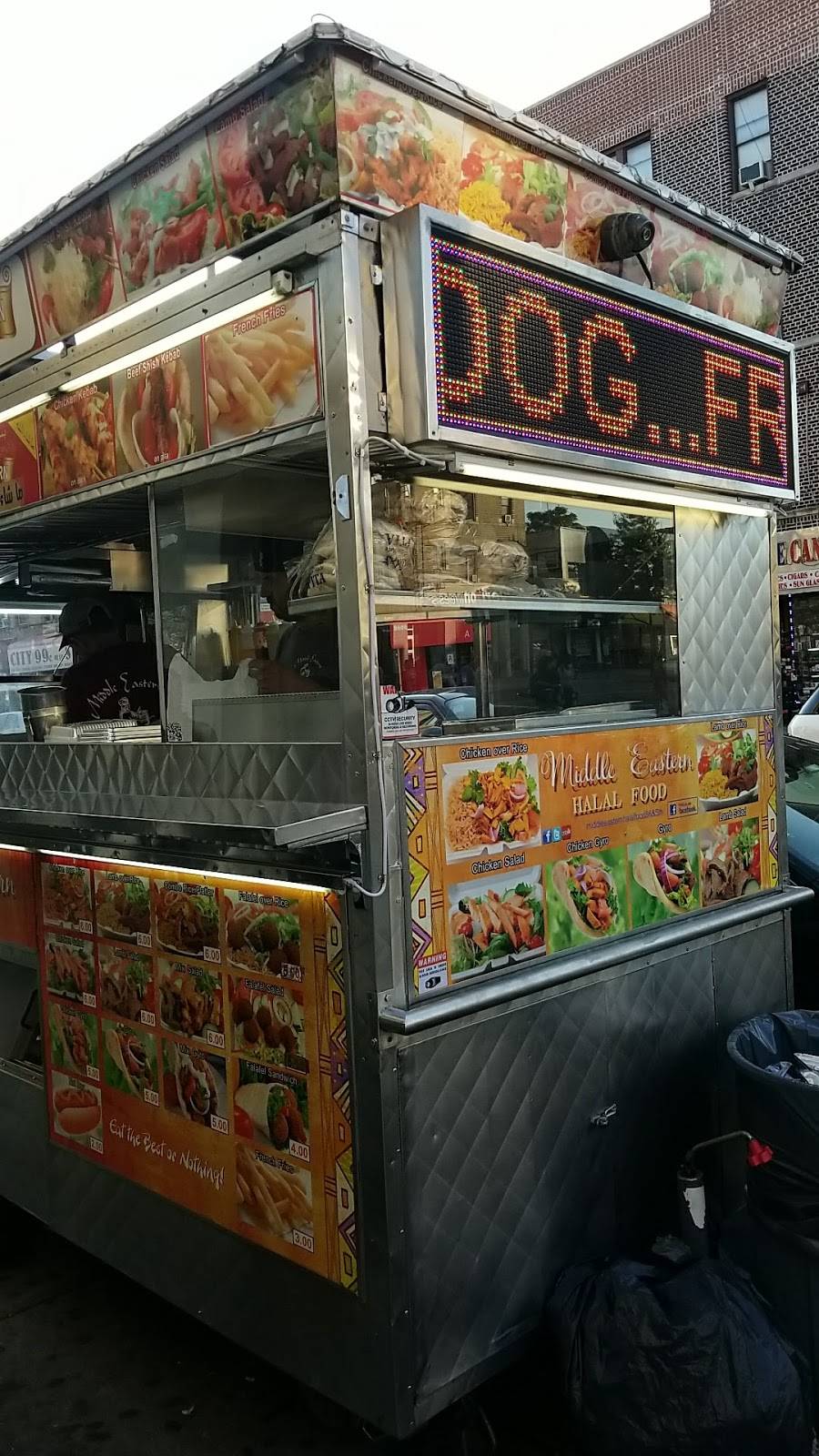 Middle Eastern Halal Cart Citibank Side | restaurant | 8601 5th Ave, Brooklyn, NY 11209, USA | 7187555563 OR +1 718-755-5563
