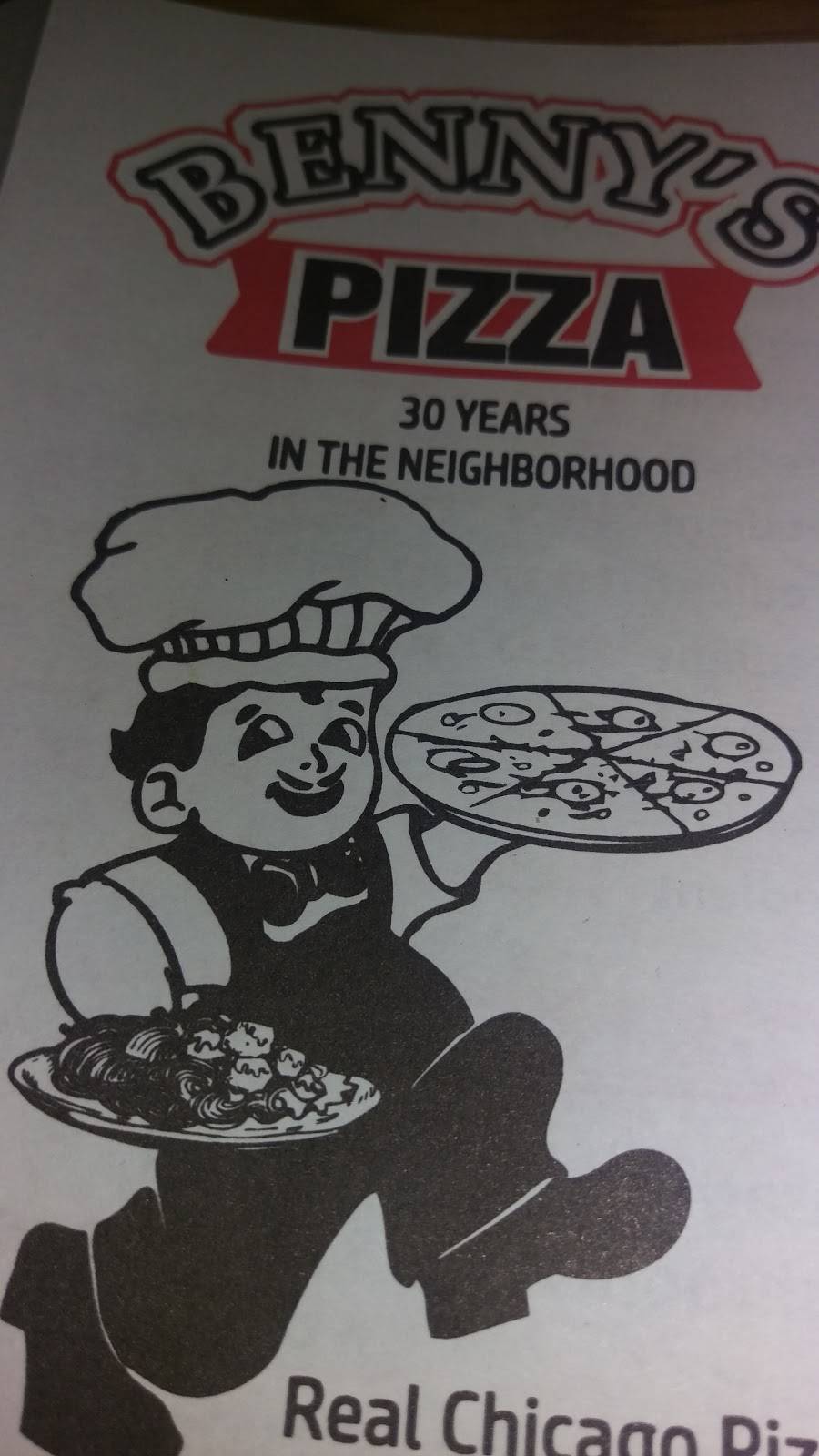 Bennys Pizza | restaurant | 1244 W 18th St, Chicago, IL 60608, USA | 3127331231 OR +1 312-733-1231