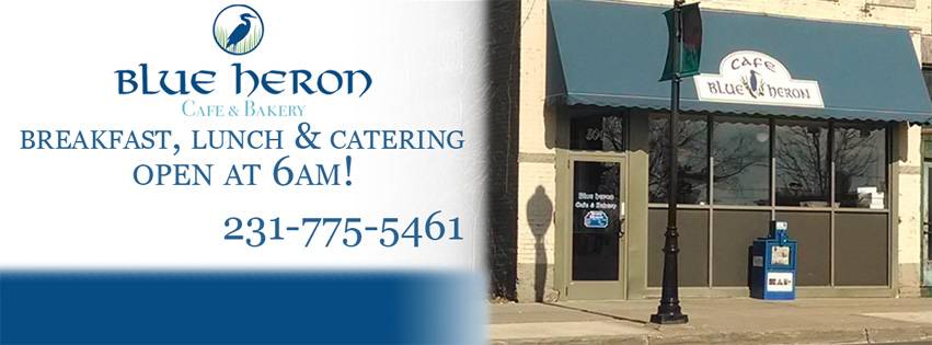 Blue Heron Cafe | restaurant | 304 N Mitchell St, Cadillac, MI 49601, USA | 2317755461 OR +1 231-775-5461